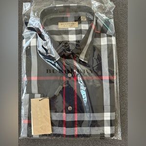 Authentic, brand new Burberry button down XXL